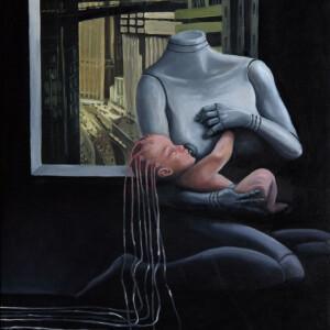 Mamá - Hector Gomis - Óleo sobre lienzo