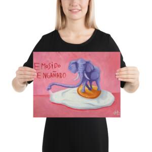 Lámina "Emosido engañado"