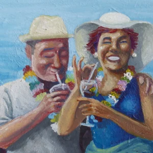 El crucero (Detalle). öleo sobre lienzo. Héctor Gomis